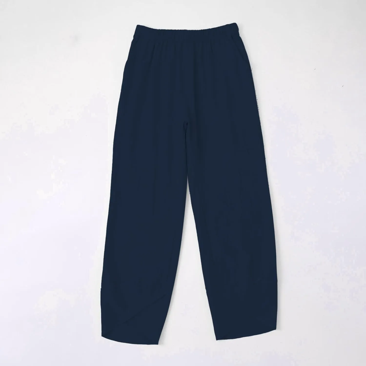 Women's Capri Pants Casual Cotton Linen Cropped Lounge Pants Trousers Pockets Elastic Waist Capris Pant for Women