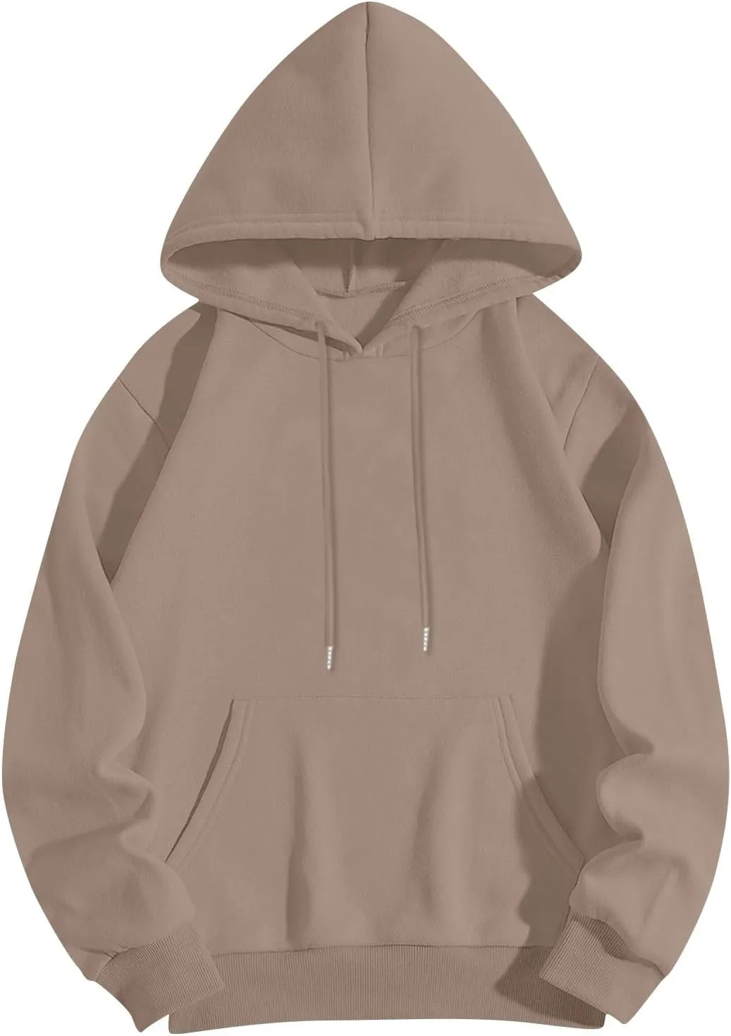 Women's Fleece Oversized Hoodies Y2k Casual Long Sleeve Pullover Sweatshirts Loose Warm comfy Hoodie Winter Clothes