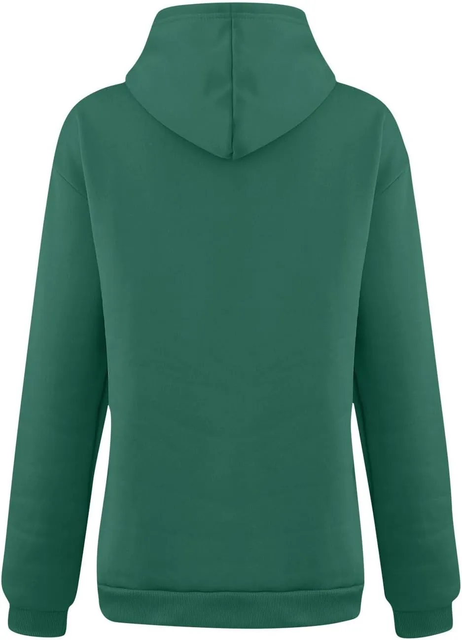 Women's Fleece Oversized Hoodies Y2k Casual Long Sleeve Pullover Sweatshirts Loose Warm comfy Hoodie Winter Clothes