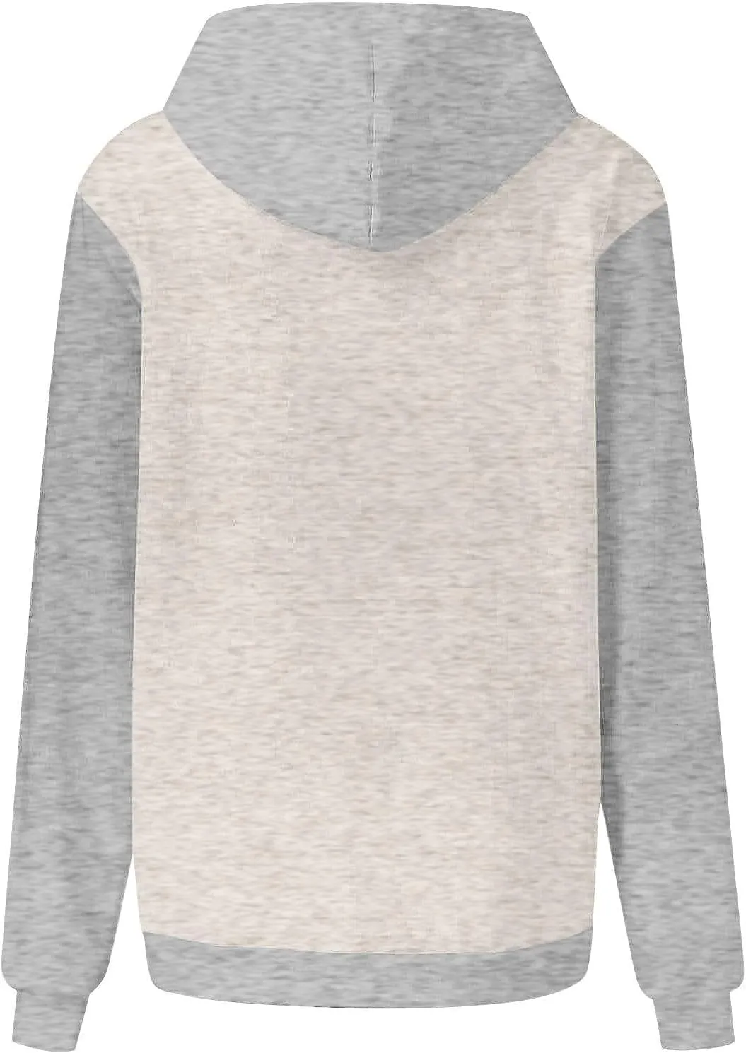 Women's Oversized Hoodies Fall Fashion Long Sleeve Hooded Sweatshirt Trendy Color Block Patchwork Y2k Pullover Tops