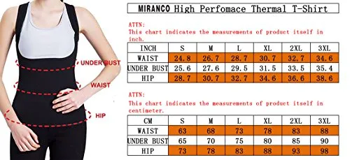 Womens Slimming Sweat Vest Hot Neoprene Body Shapers Tummy Fat Burner Sweat Tank Top for Weight Loss No Zip, Black, Medium