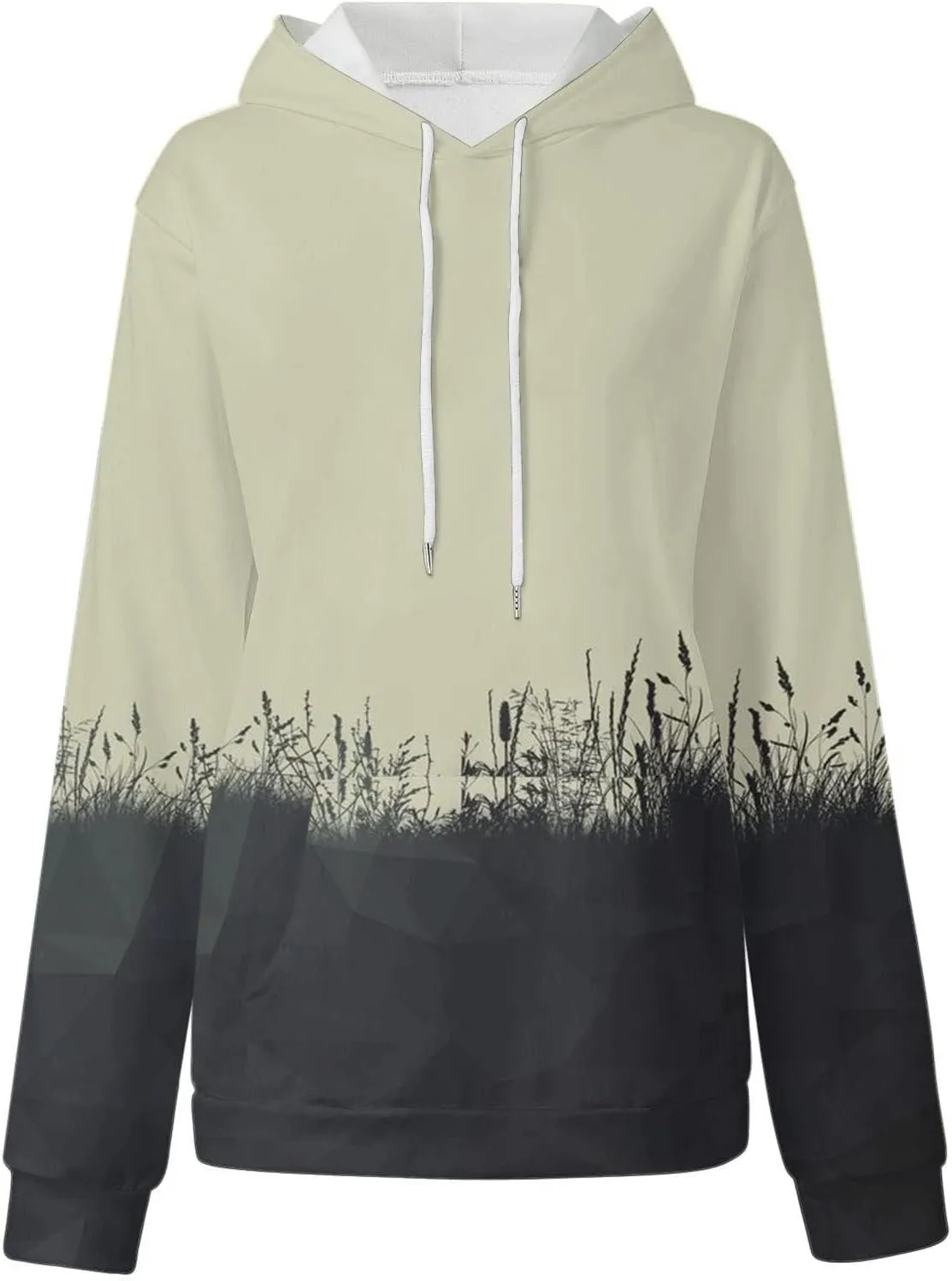 Womens Tie Dye Oversized Hoodie Long Sleeve Drop Shoulder Baggy Sweatshirts Lightweight Hooded Pullover With Pockets
