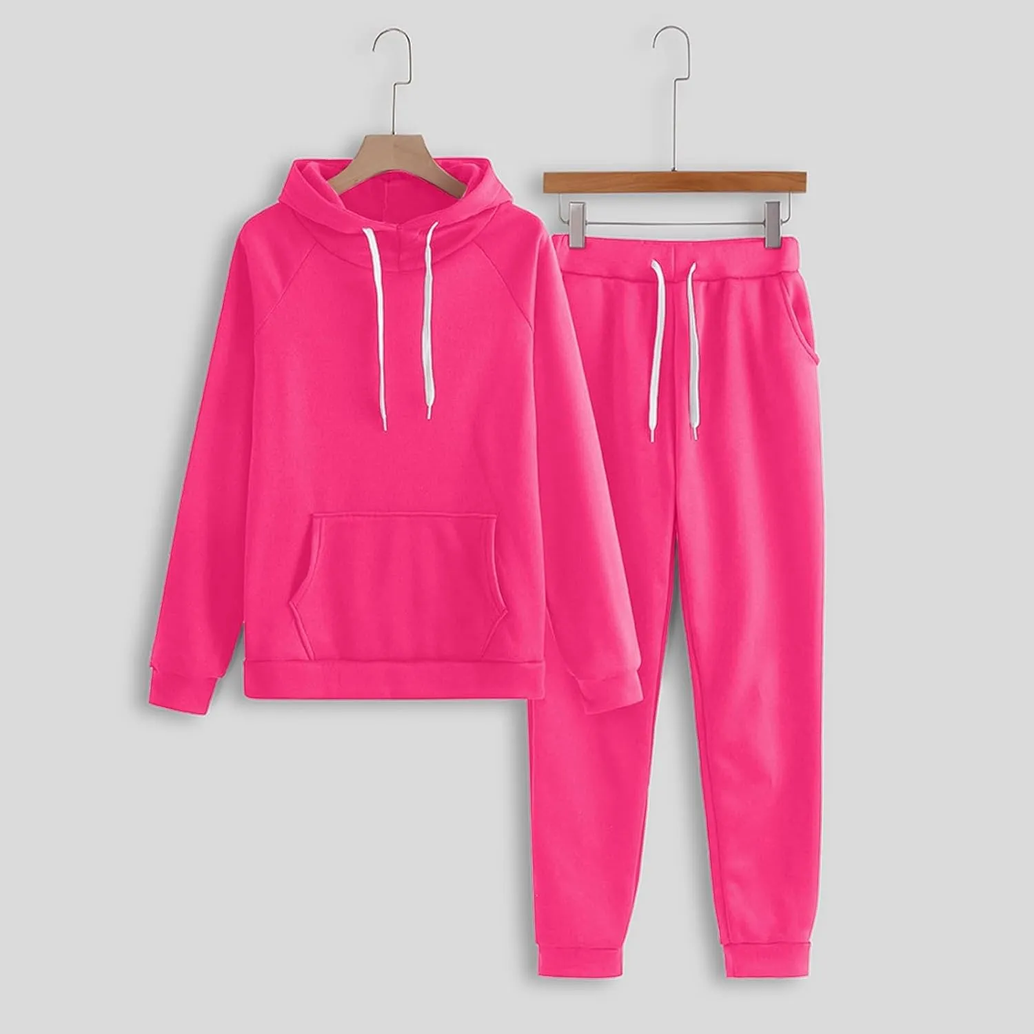 Women's Two Piece Tracksuit Fall Long Sleeve V Neck Graphic Shorts Sweatshirts and Wide Leg Pants