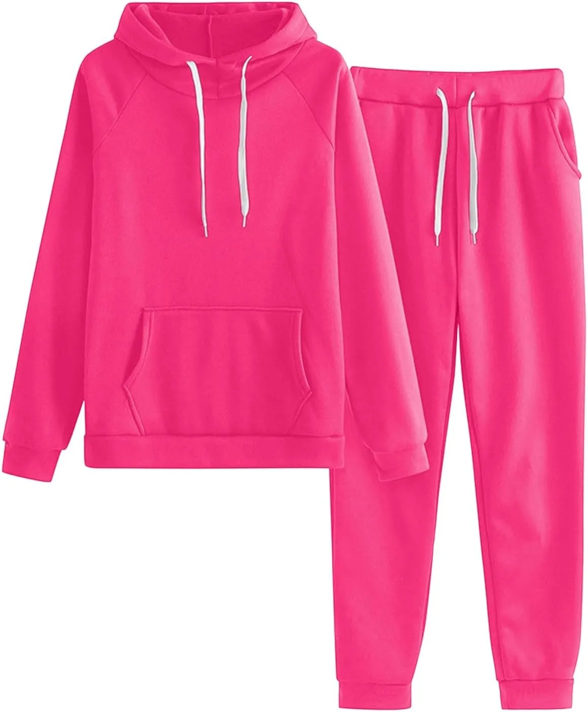 Women's Two Piece Tracksuit Fall Long Sleeve V Neck Graphic Shorts Sweatshirts and Wide Leg Pants