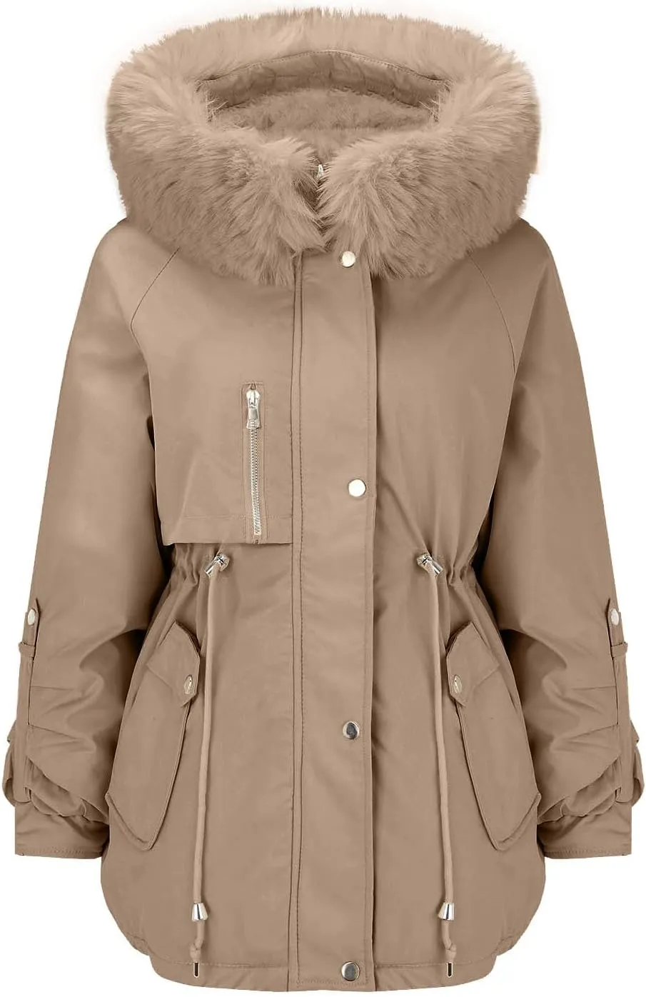 Women's Winter Jacket Winter Coat Coat Parka Outdoor Street Daily Winter Fall Long Coat Regular down