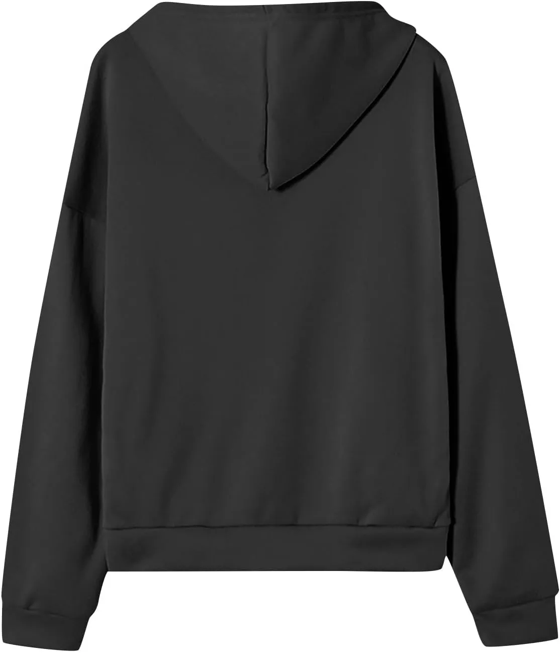 Zip Up Hoodies For Women Cropped Solid Color Sweatshirts Fall Outfits 2024 Long Sleeved Teen Girls Clothes